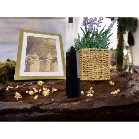 Black Obsidian Crystal Tower 2.8"-3.1" Polished Energy Healing Stone - Picture 6 of 6